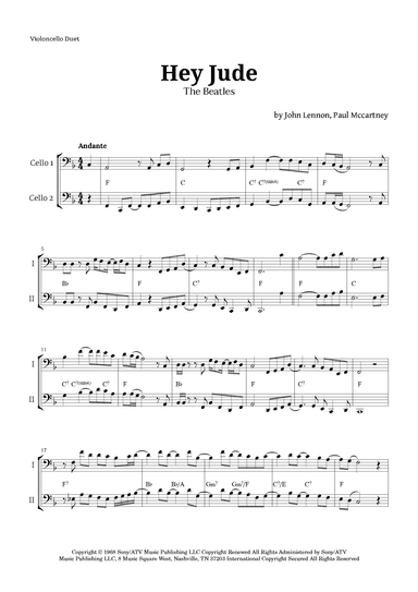Hey Jude (arr. Langanho)