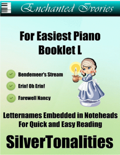 Enchanted Ivories for Easiest Piano Booklet L (arr. SilverTonalities)