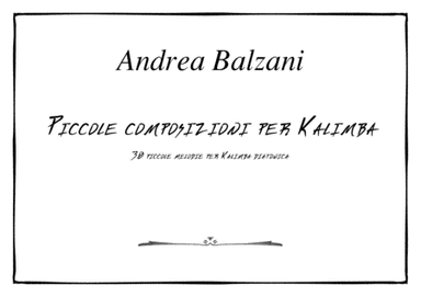 30 Piccole composizioni per Kalimba
