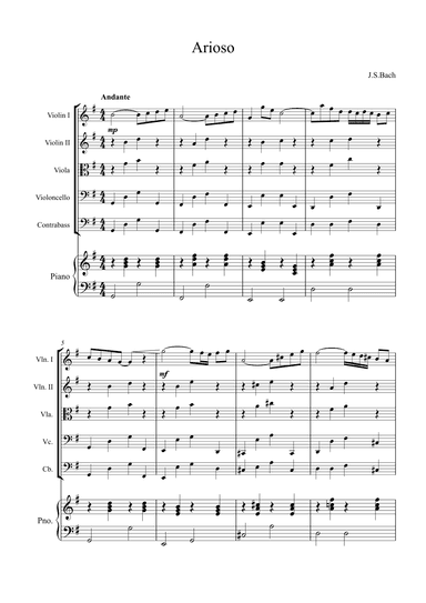 Arioso (arr. Alex Nunes Rodrigues)