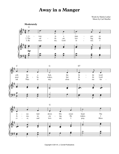 Away in a Manger (arr. Mark Phillips)