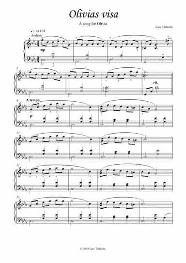 Olivias visa - A Song for Olivia