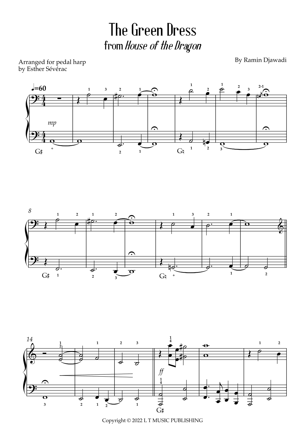 The Green Dress (arr. Esther Sévérac)