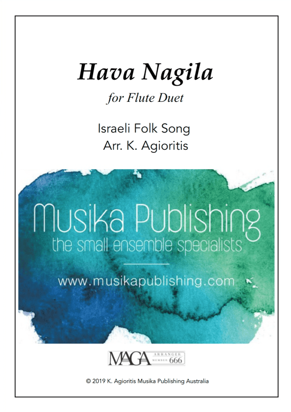 Hava Nagila - Flute Duet (arr. Kate Agioritis)