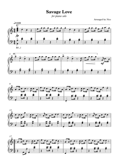 Savage Love (arr. Neo)