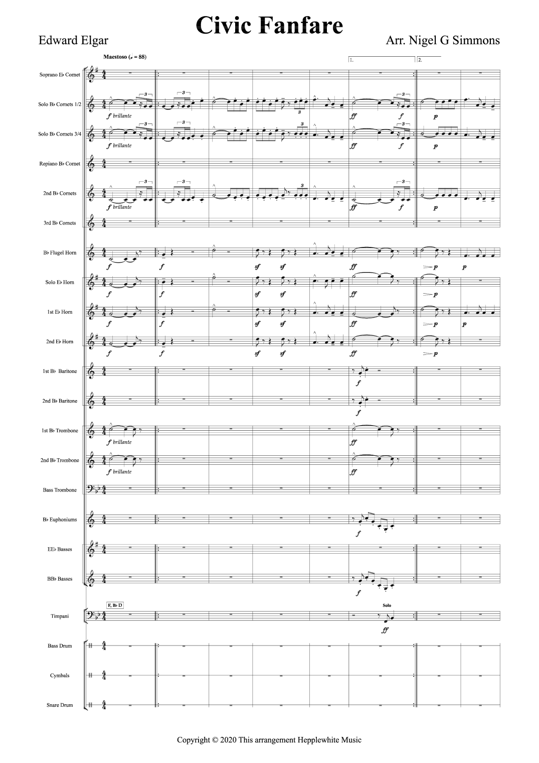 Civic Fanfare (arr. Nigel Simmons)