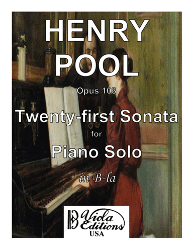 Twenty-first Sonata for Piano Solo in B-la