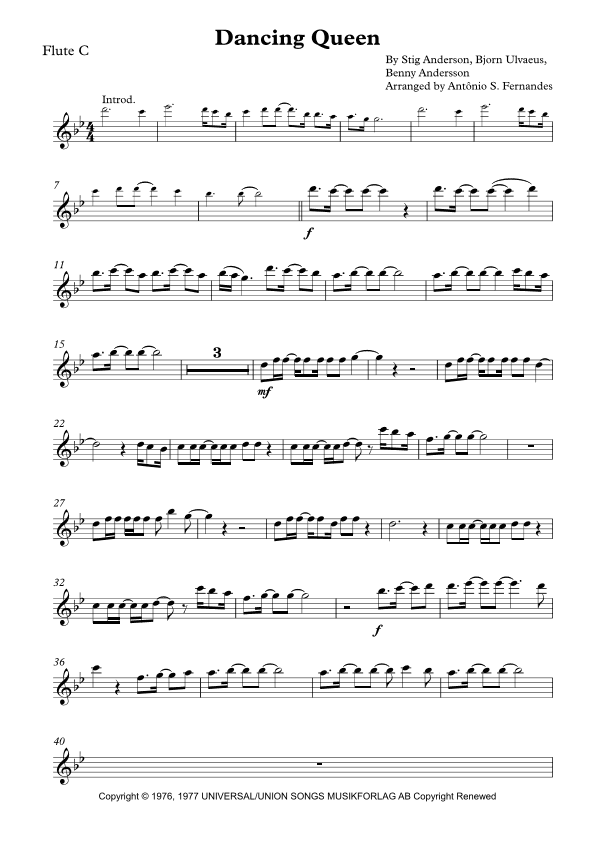 Dancing Queen (arr. Antônio S. Fernandes)