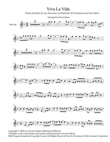 Viva La Vida (arr. Kevin Busse)