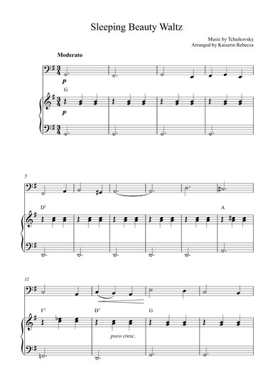 Sleeping Beauty Waltz (arr. Kaiserin Rebecca)