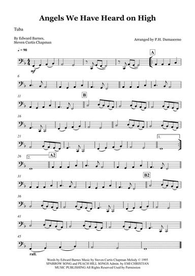 Angels We Have Heard On High (arr. P.H. Damasceno)