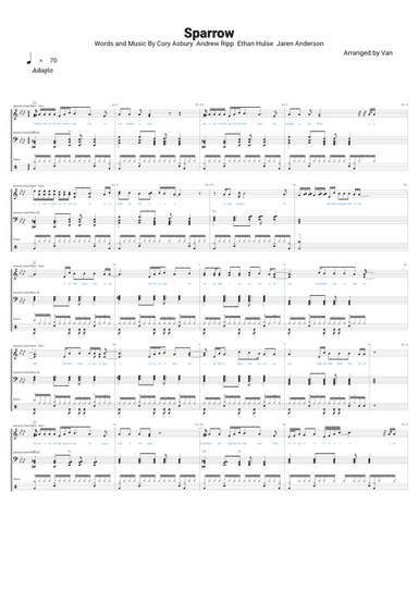 Sparrows (arr. Van)