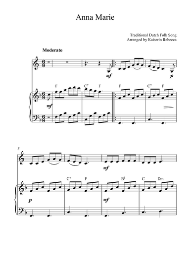 Anna Marie (arr. Kaiserin Rebecca)
