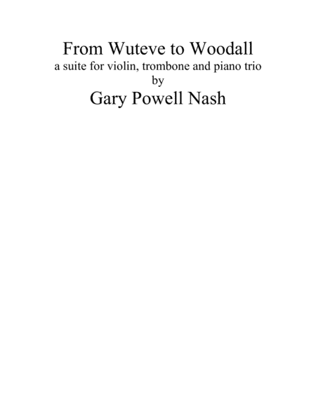 From Wuteve to Woodall