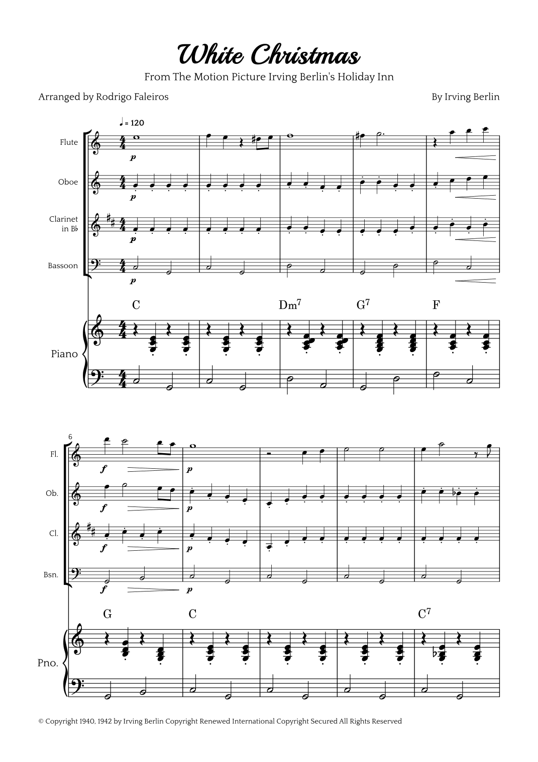 White Christmas (arr. Rodrigo Faleiros)