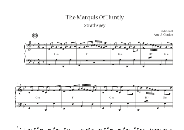 The Marquis Of Huntly (arr. Julia Gordon)