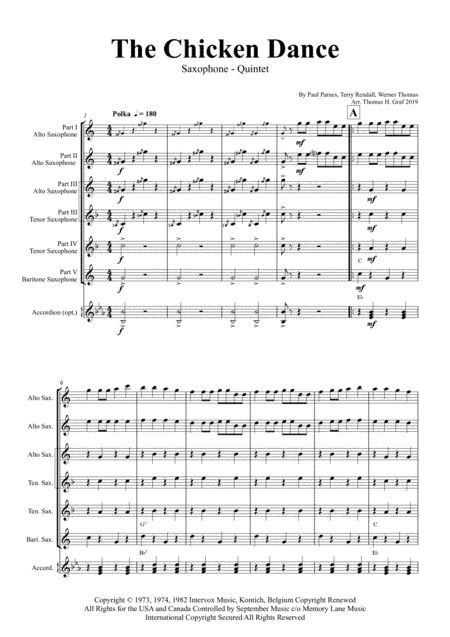 The Chicken Dance (arr. Thomas H. Graf)