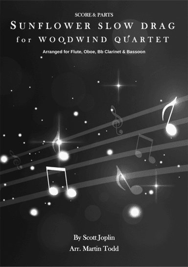Sunflower Slow Drag for Woodwind Quartet (arr. Martin Todd)