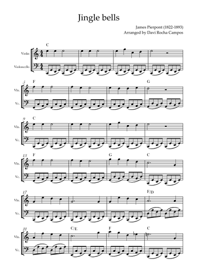 Jingle bells (arr. Davi Rocha Campos)