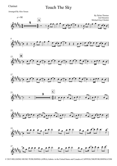 Touch The Sky (arr. Alex Souza)