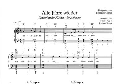 Alle Jahre wieder (arr. Theo Degler)