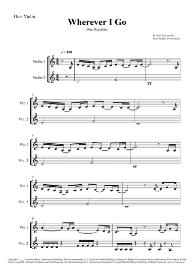 Wherever I Go (arr. Wesley S. SIlva)