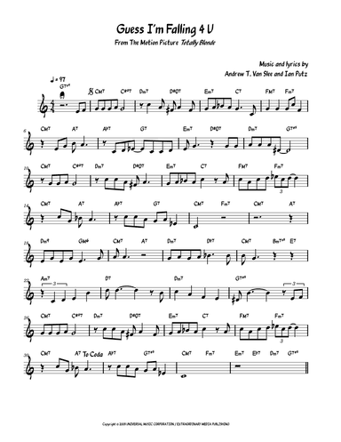 Guess I'm Falling 4 U (arr. David Lartey)