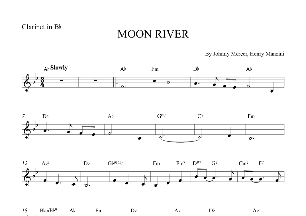 Moon River (arr. Alex Nunes Rodriguez)