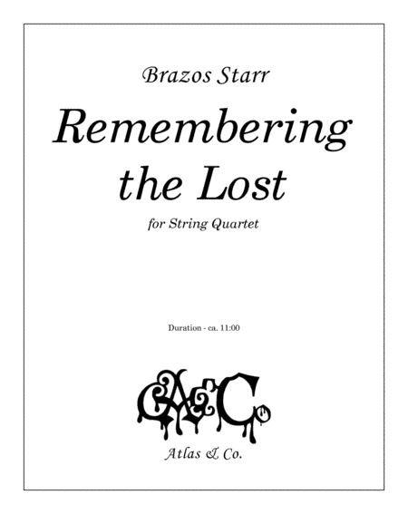 Remembering the Lost