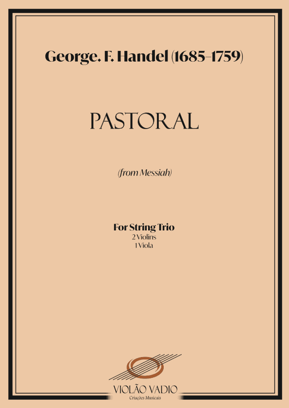 Messiah (Handel) - Pastoral Symphony for String Trio. (arr. André Alberto Santos)