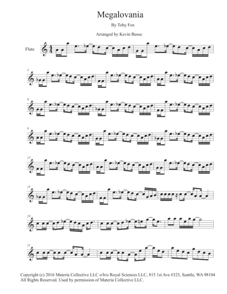 MEGALOVANIA (from Undertale) (arr. Kevin Busse)