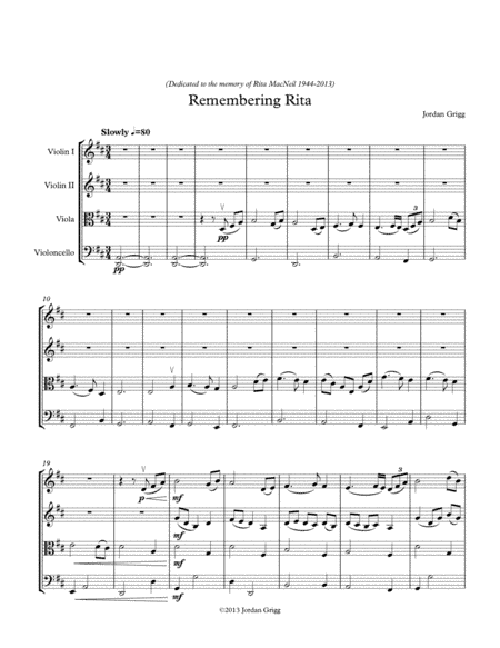 Remembering Rita