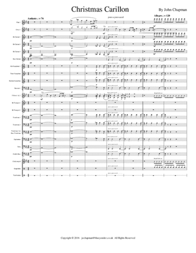 Christmas Carillon for Concert Band