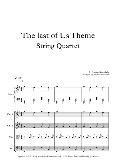 The Last Of Us (arr. Gabriel Eleutério)