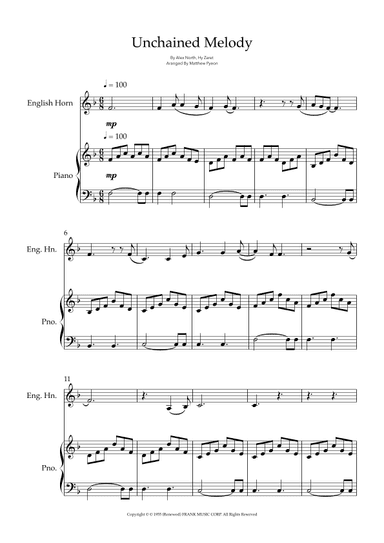 Unchained Melody (arr. Matthew pyeon)