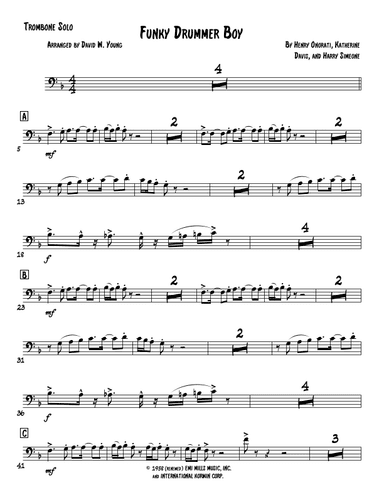 The Little Drummer Boy (arr. David W. Young)