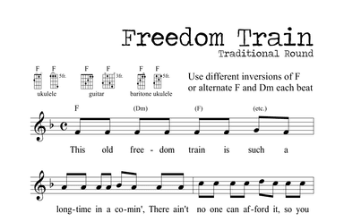 Freedom Train (Round) (arr. M. Ryan Taylor)