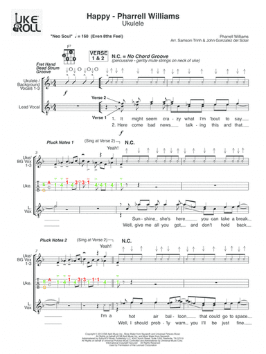 Happy (arr. Samson Trinh & John Gonzalez del Solar)
