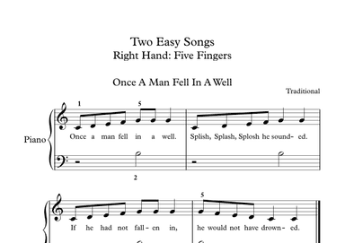 Once A Man Fell In A Well and Little John (arr. Suzan Beyazit)