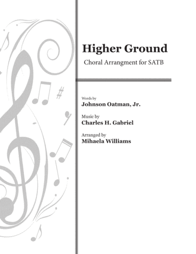 Higher Ground (arr. Mihaela Williams)