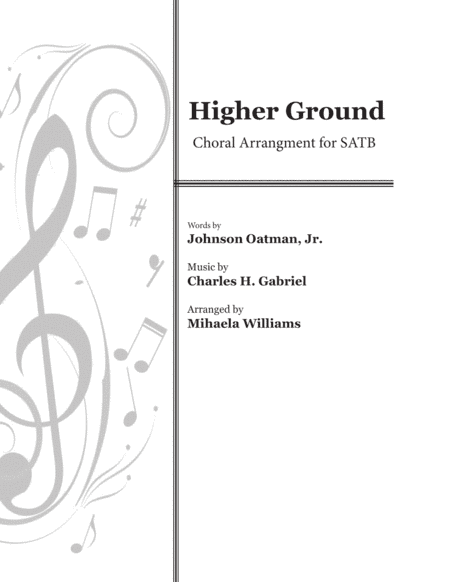 Higher Ground (arr. Mihaela Williams)