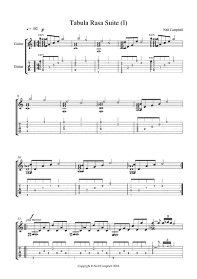 Tabula Rasa I