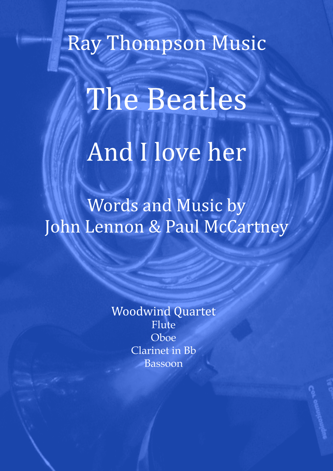 And I Love Her (arr. Ray Thompson)