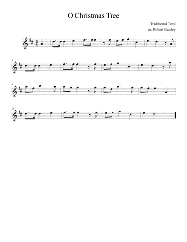 O Christmas Tree (arr. Robert Beasley)