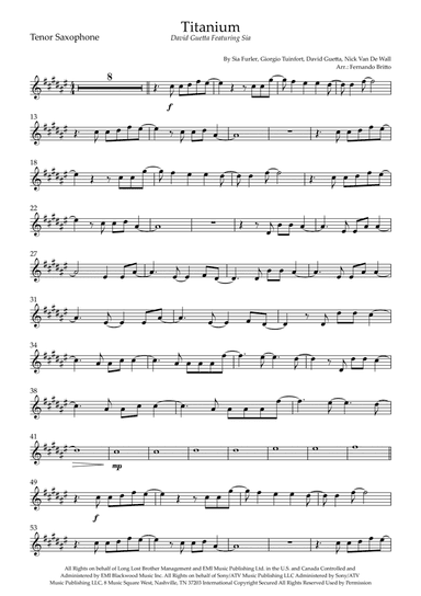Titanium (arr. Fernando Britto)