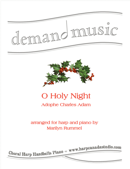 O Holy Night - Piano and Harp Duet (arr. Marilyn Rummel)