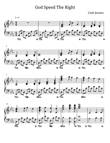 God Speed The Right LDS Arrangement (arr. Cash Jensen)