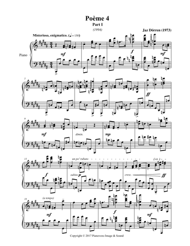 Poem No. 1 (Part 1)