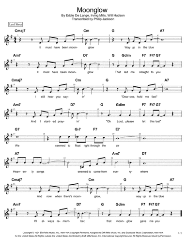 Moonglow (arr. Philip Jackson)