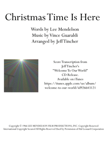 Christmas Time Is Here (arr. Jeff Tincher)